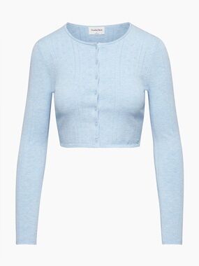 Aritzia Sunday Best New Izzy Cardigan - light blue